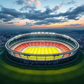 os mais bonitos campos e estádios de futebol do mundo