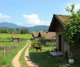 aldeia de 18 habitantes