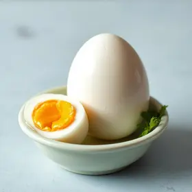 ovo de galinha inteiro cozido