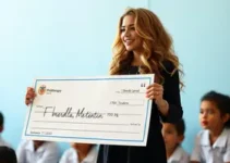 Shakira doou quase 4 milhões de dólares para construir uma escola