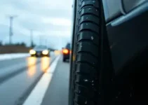 detalhe no pneu